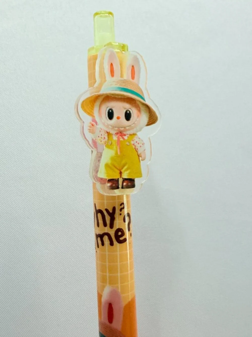 3pc Monster Bubu Character Gel Pen Set 0.5mm Black Ink Cute Stationery Pens